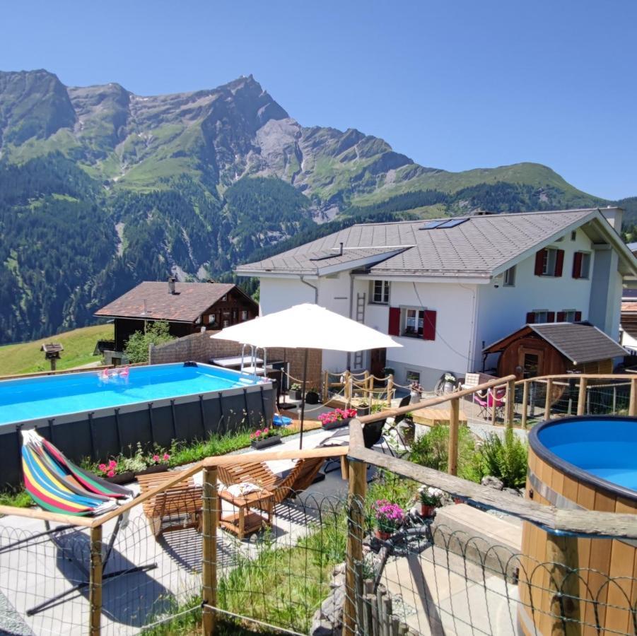 Gasthaus Alpina Tschappina Exterior photo